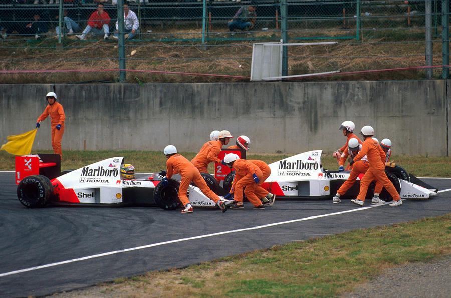 1989年の日本GPで起きた「同士討ち」