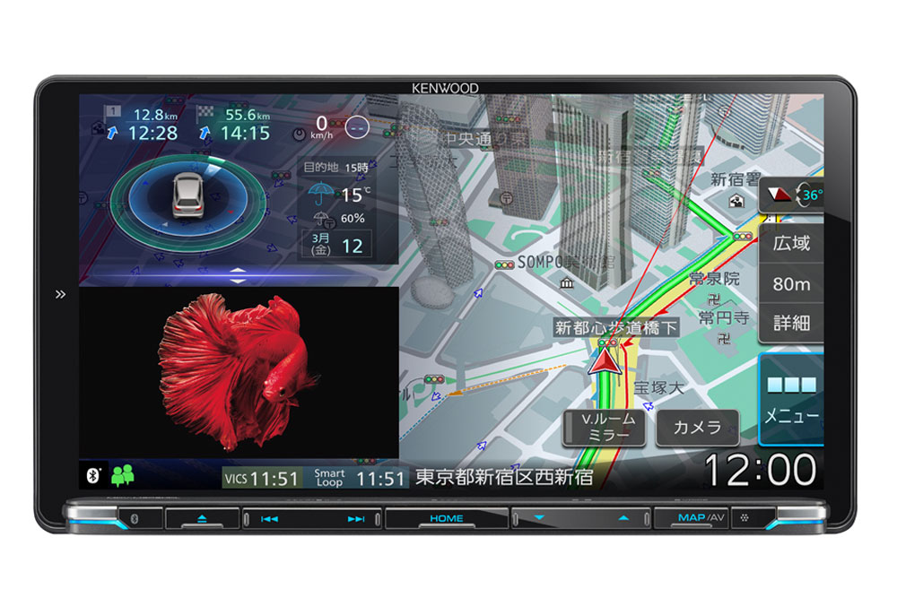 MDV-M908HDL:15万2000円前後(7月下旬発売)