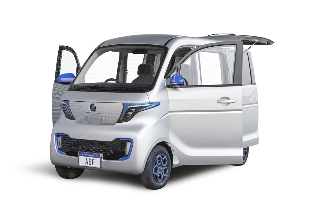 佐川急便とASFが企画製造する小型EV