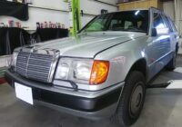 S124型メルセデス・ベンツ320 TE スターター回らず、ニュートラル
