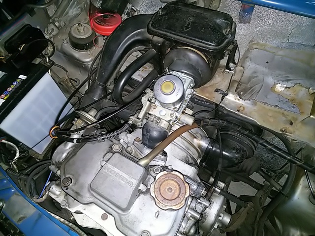 HONDA N360 ホンダ N360 NⅢ キャブレター 希少 珍品 旧車 ① ホンダ N360 ２キャブエンジン