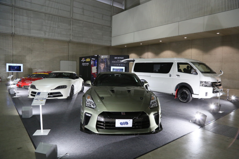 出品車の展示場所が分散しているので注意されたい。