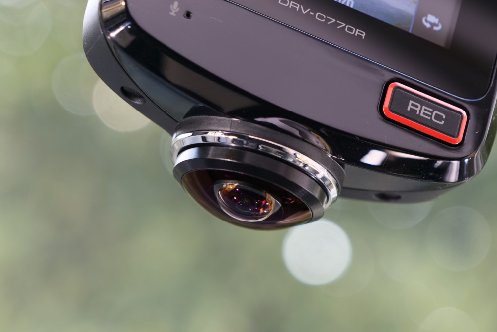 360°」＋「後方」の実力は？ ケンウッド最新2カメラ式ドラレコ、DRV