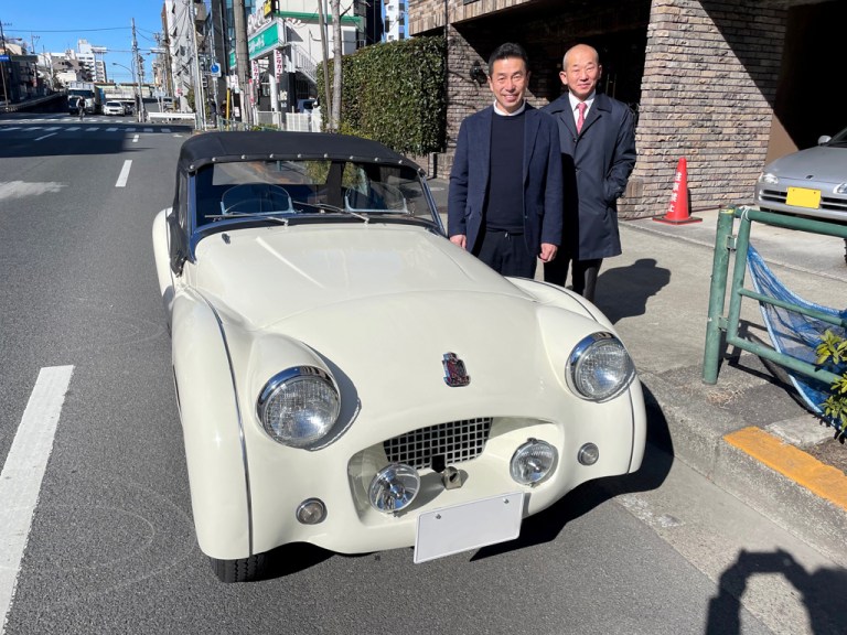トライアンフTR2〜3Aトランスミッション 入力部分