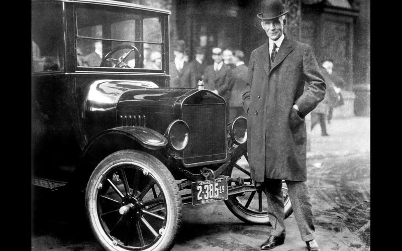 ヘンリー・フォード（1863～1947年）とT型フォード