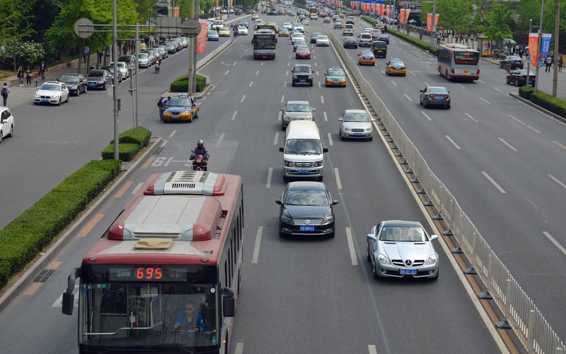 北京で運転するには一種のギャンブルが必要ということか。