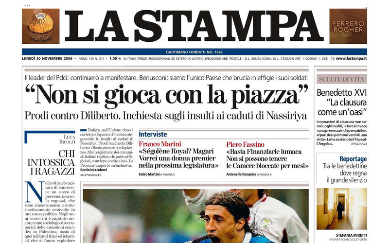 ラ・スタンパ（La Stampa）紙
