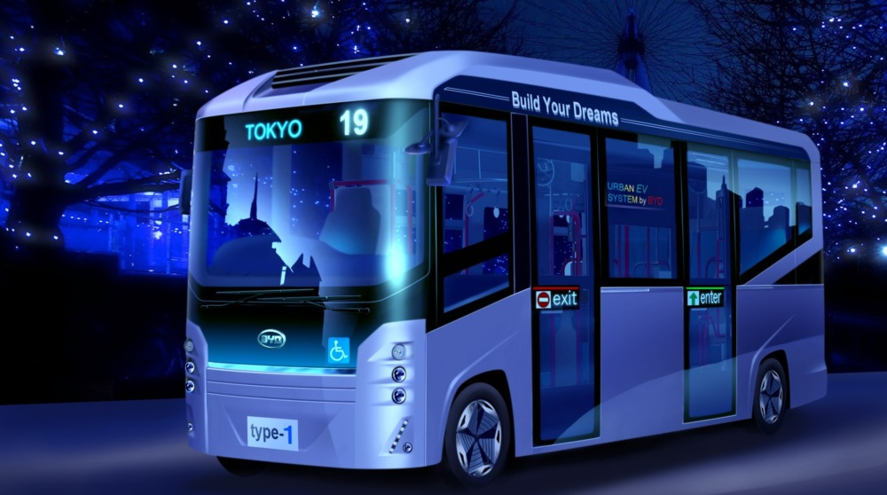 中国大手BYDも日本でのEVバスのシェアを拡大させている。