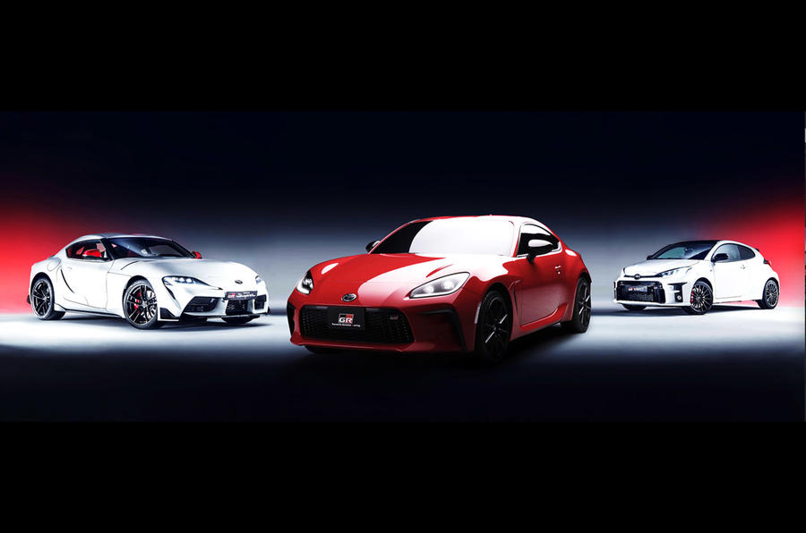 トヨタはGRヤリス、GRスープラ、GR86など「GR」ブランドのスポーツモデルに力を入れている。