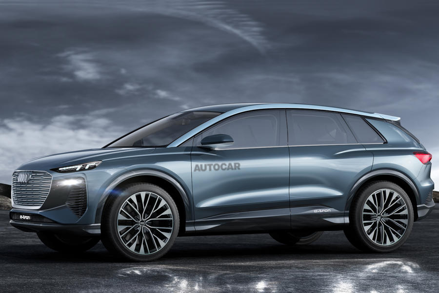新型Q6 eトロンは、主力の電動SUVとなるだろう。（画像は予想レンダリング）