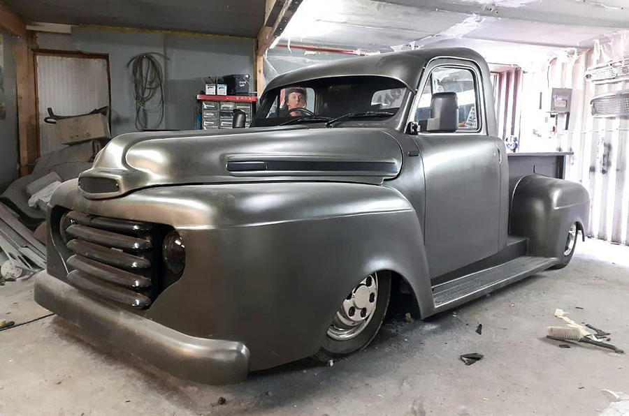 ポール・ベーコン氏が製作したピックアップトラック