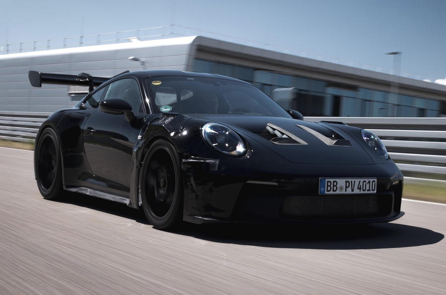 ポルシェ911 GT3 RSのプロトタイプ
