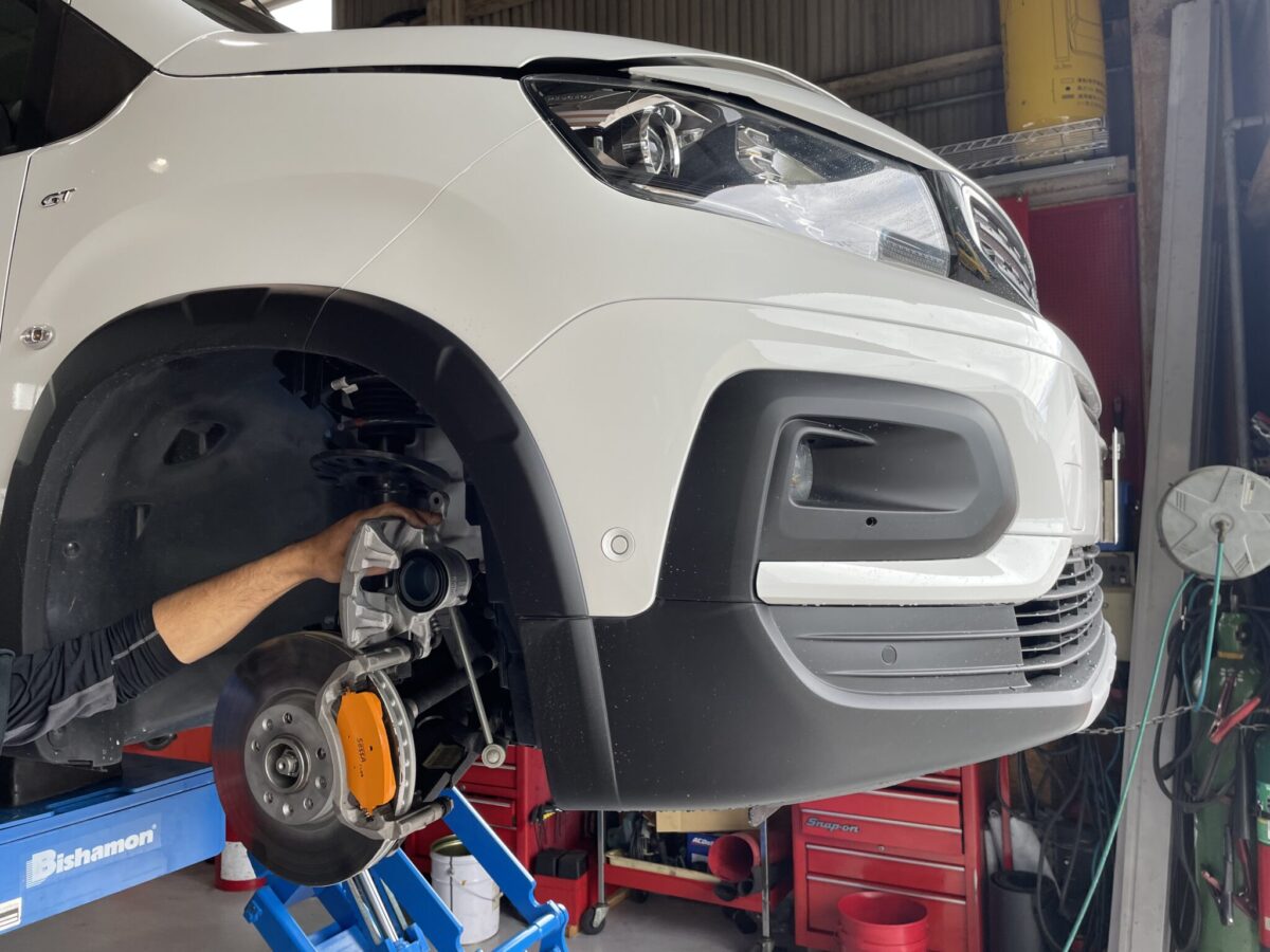 ベルランゴ／リフター用新型ブレーキパッド完成しました 車台番号で