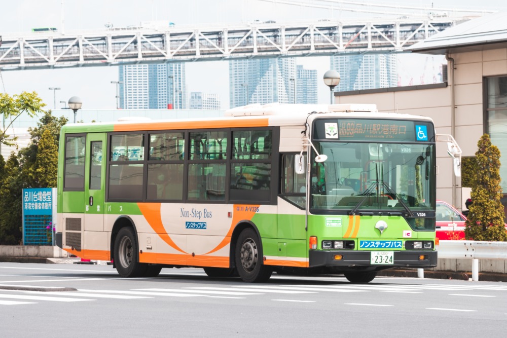 都内を走る東京都営バス