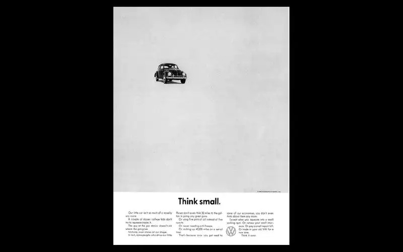 フォルクスワーゲン：Think Small