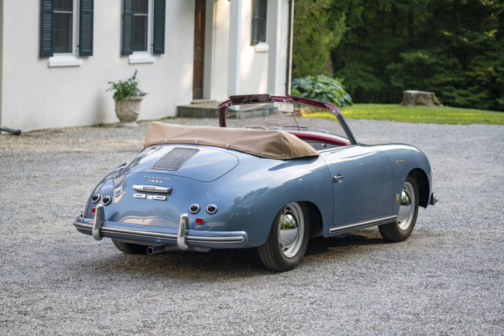 オークションに出品された1956年356Aヨーロピアン・カブリオレ