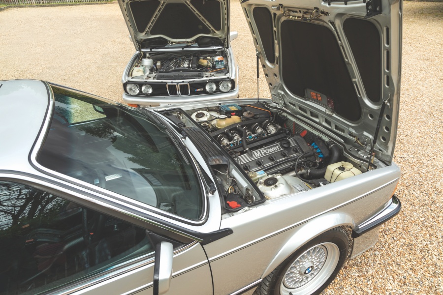 BMW M635 CSi(E24型)とBMW M5(E28型)