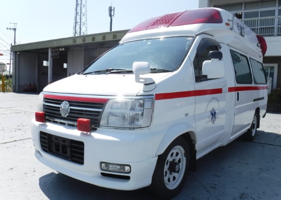 出品される2013年式救急車