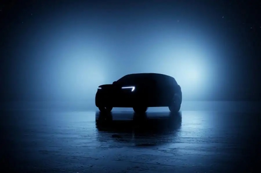 フォードの新型EVの予告画像