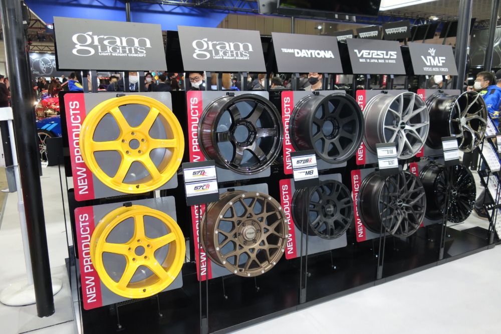 東京オートサロン2023のレイズ・ブース