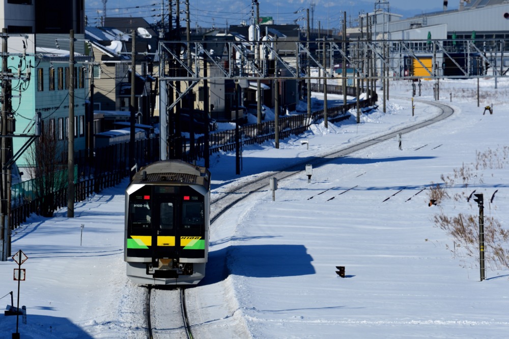 JR北海道のH100形気動車