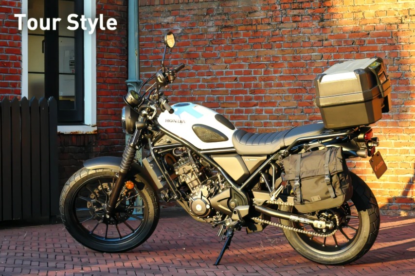ホンダCL250(純正アクセサリー装着車/ツアースタイル)