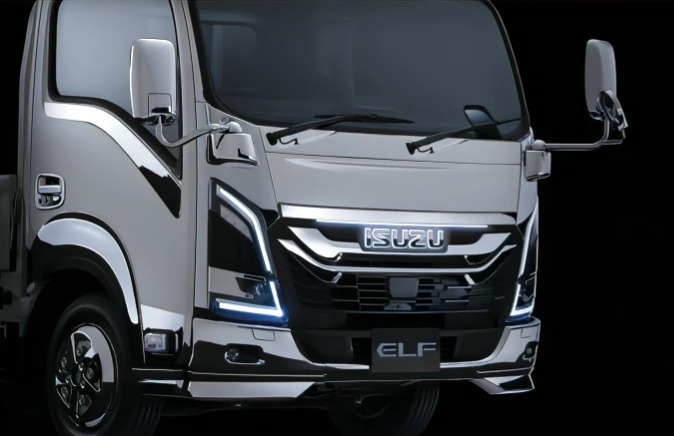 新型いすゞエルフ(用品装着車)
