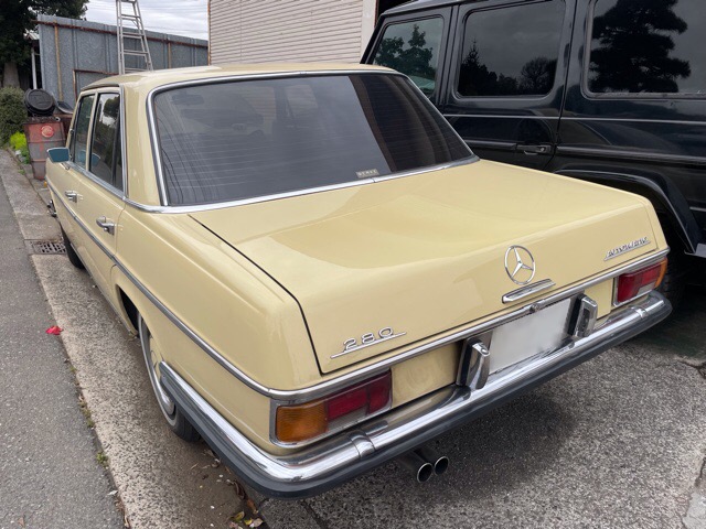 クラシツクーベンツ108-280SE-ステアリングBOX