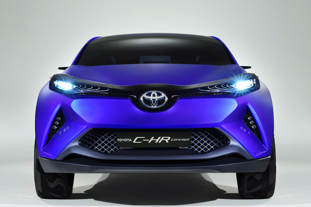 2014年のパリ・モーターショーに登場した「C-HRコンセプト」