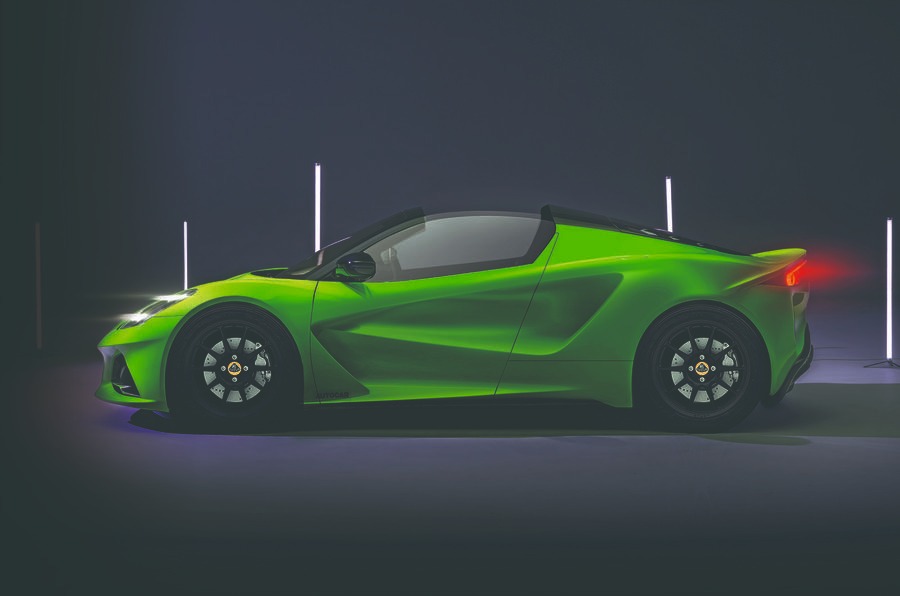 ロータスはエリーゼの後継となる電動スポーツカーを独自開発中。（画像は予想レンダリングCG）