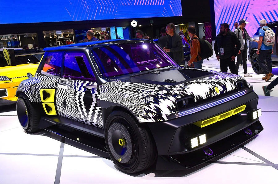 ルノー・ターボR5 3E(写真はパリ・モーターショーにて)