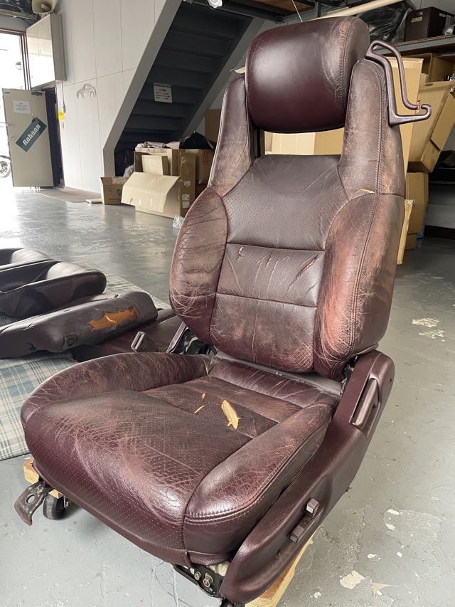 A70スープラSUPRA20ソアラ後期リミテッド純正オプションシート革