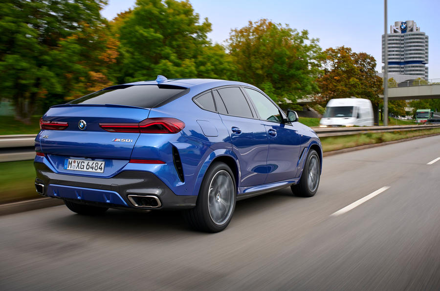 BMW X6 M50i（G06型／2019年〜／英国仕様）