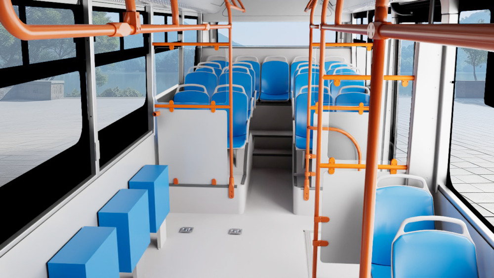 BYD中型電気バス「J7」