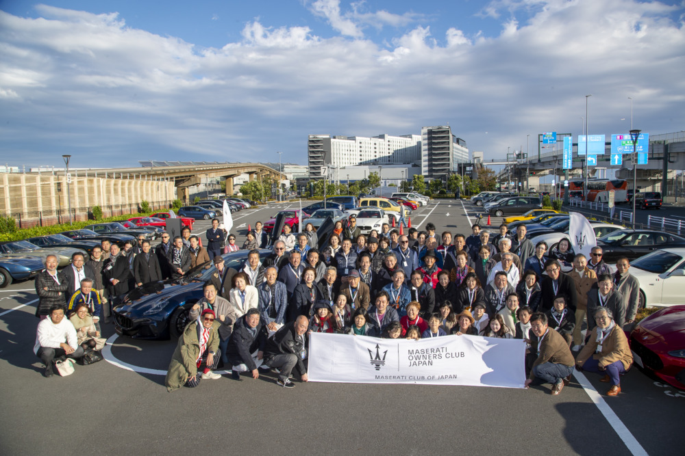 今年も初日は羽田エアポートガーデンのパーキングを占有して様々なプログラムが行われた