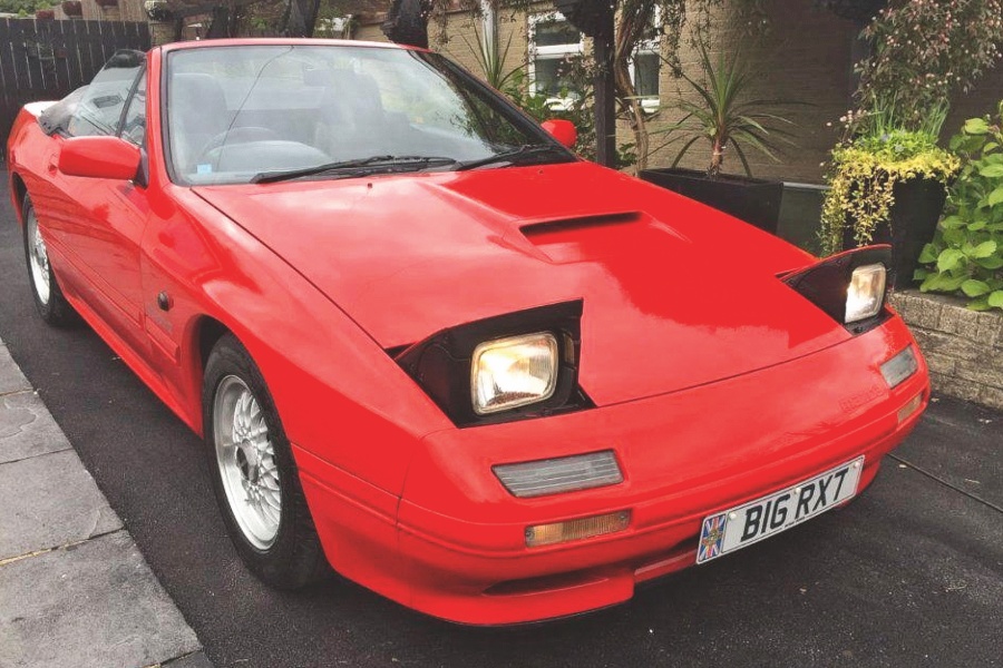 マツダRX-7 ターボII コンバーチブル(1989年式/英国仕様)