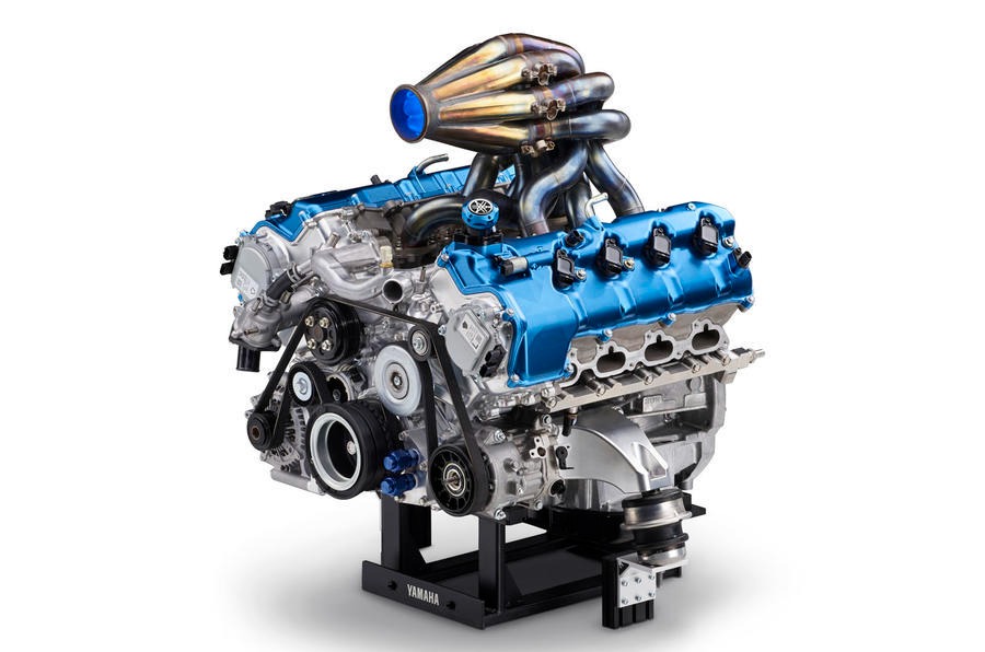 トヨタとヤマハが開発した5.0L V8水素エンジン
