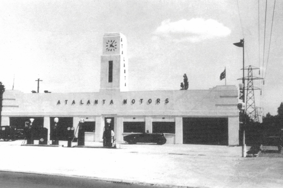 戦前のアタランタ・モーターズ社の工場