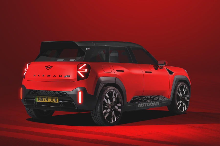 エースマンには「JCW」仕様も導入予定だ。（編集部作成予想イメージCG）