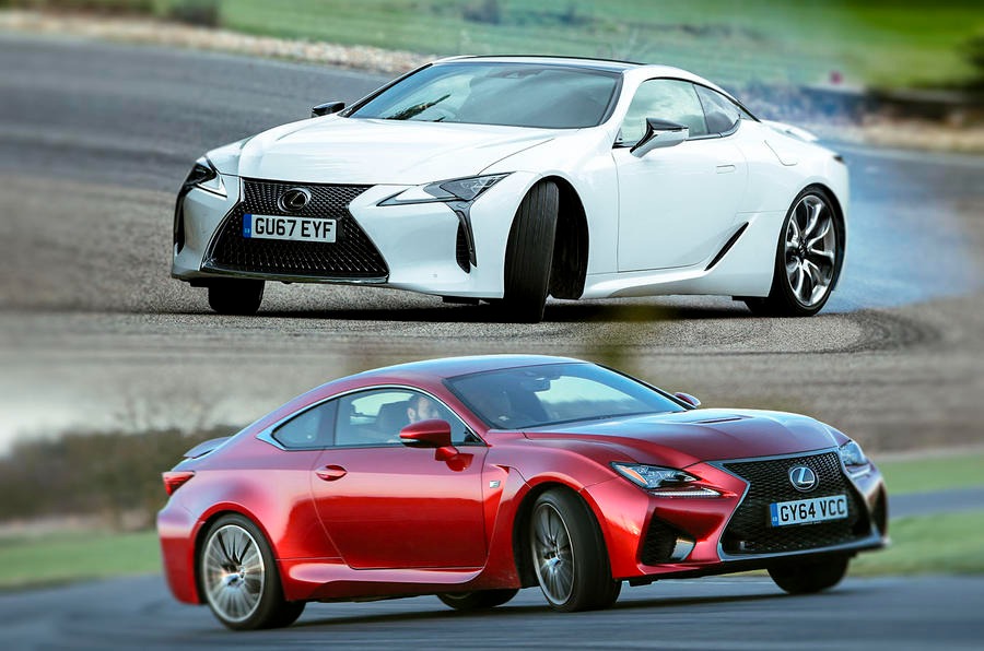 レクサスのLC(上)とRC(下)がV8エンジンとともに英国から姿を消した。