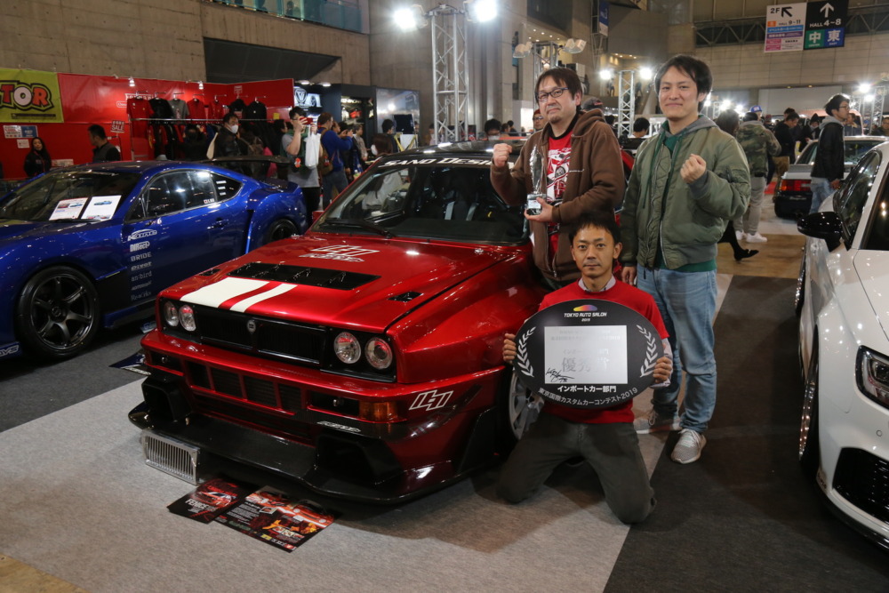 2019年の東京オートサロンでインポート部門優秀賞を受賞した『フェニーチェ105』。