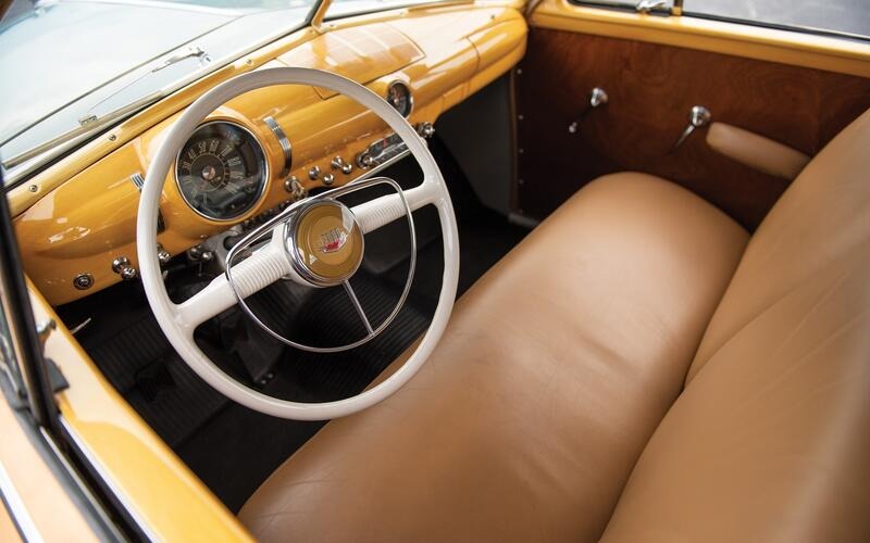 1949年モデルのインテリア