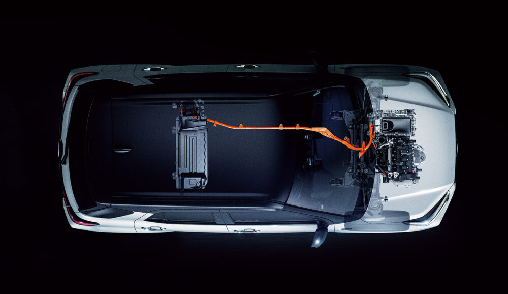 スバル・レックスにハイブリッドモデルを追加。