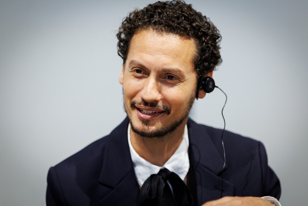 フランスから来日したプジョー電動パワートレインシステムデザインエキスパートのリドゥアン・ハバーニさん。