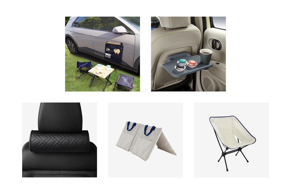 『インスタークロス』先行予約キャンペーンで選択可能な『インスター・アウトドアセット』。