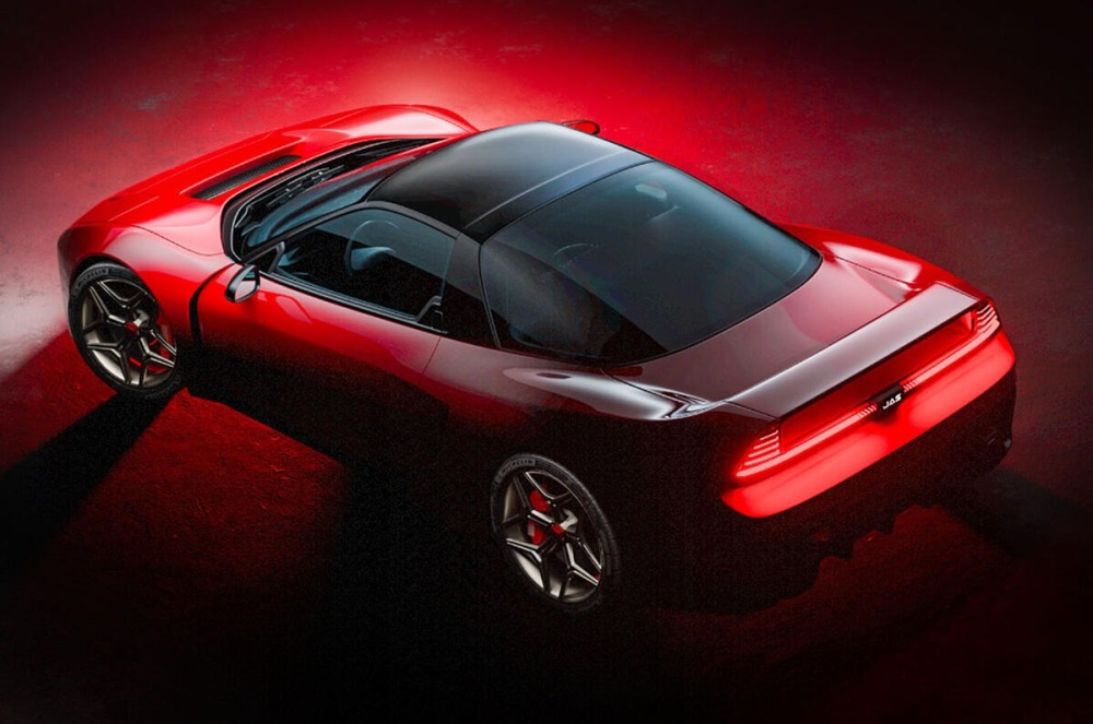 JASモータースポーツが開発中のホンダNSXのレストモッドモデル