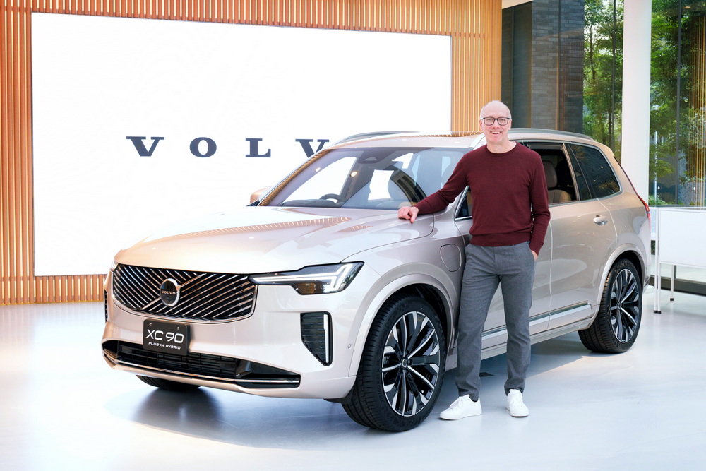 約30年にわたりボルボの安全研究、開発を担っているトーマス・ブロバーグ氏が来日。