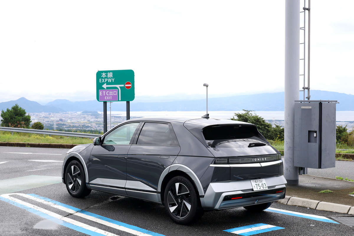 編集部で長期レポート中の『ヒョンデ・アイオニック5』。