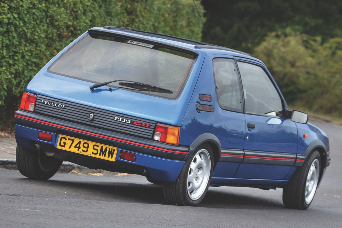 プジョー205 GTI（1984〜1994年／英国仕様）