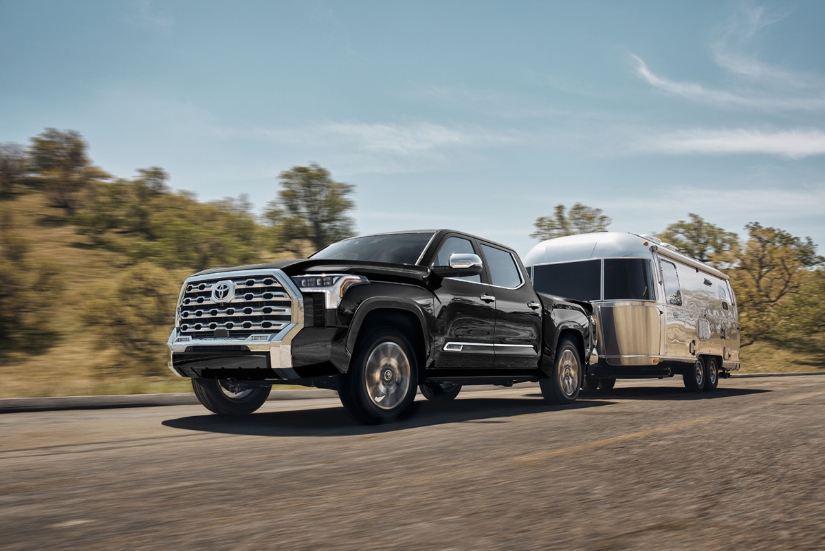 日本に導入される米国産『トヨタ・タンドラ』。